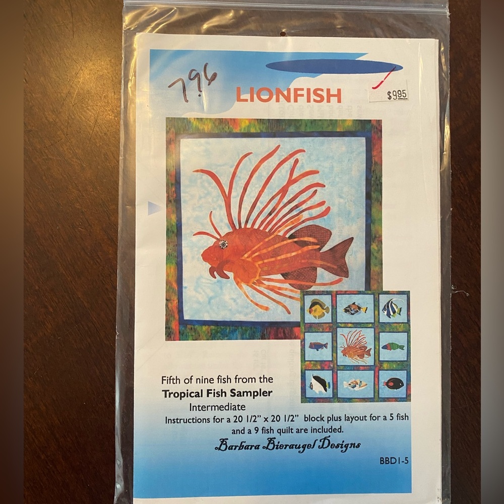 ⛱️ Lionfish Block Pattern - Picture 2 of 3